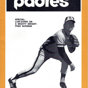 1972 San Diego Padres program