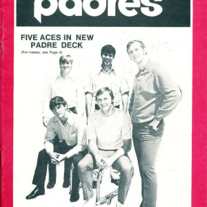 1972 San Diego Padres program