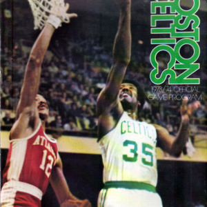1973-74 Boston Celtics program