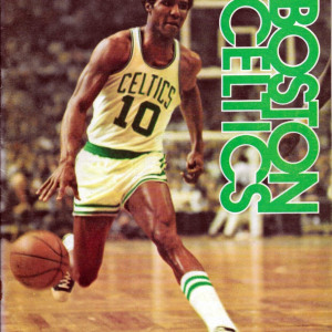 1973-74 Boston Celtics program