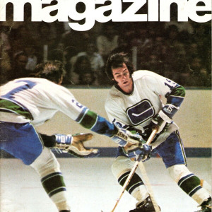 NHL Program: Vancouver Canucks (1974-75)