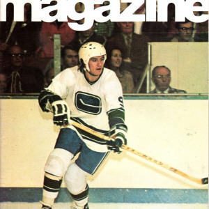 NHL Program: Vancouver Canucks (1974-75)