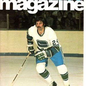 NHL Program: Vancouver Canucks (1974-75)