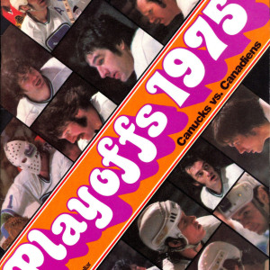 NHL Stanley Cup Playoff Program: Vancouver Canucks (1974-75)