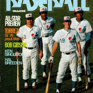 1974 Montreal Expos program