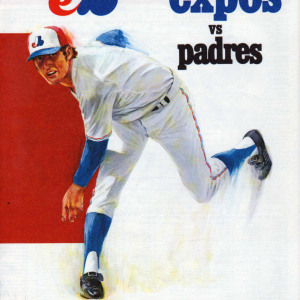 1974 Montreal Expos scorecard