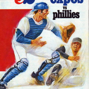 1974 Montreal Expos scorecard