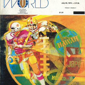 WFL Program: Philadelphia Bell vs. New York Stars (July 25, 1974)
