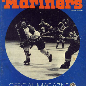1975-76 San Diego Mariners program