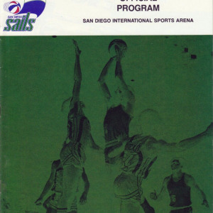 1975-76 San Diego Sails program