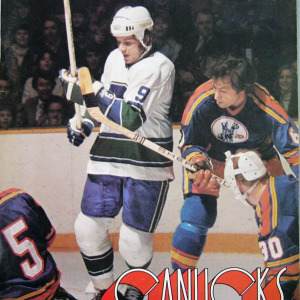 1975-76 Vancouver Canucks program
