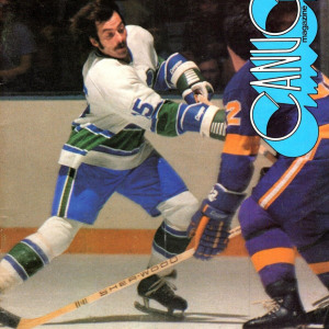 1975-76 Vancouver Canucks program
