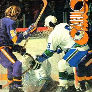 1975-76 Vancouver Canucks program