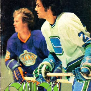 1975-76 Vancouver Canucks program