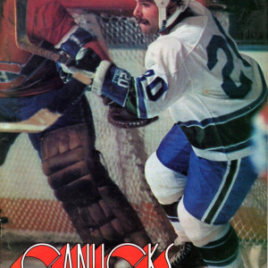 1975-76 Vancouver Canucks program