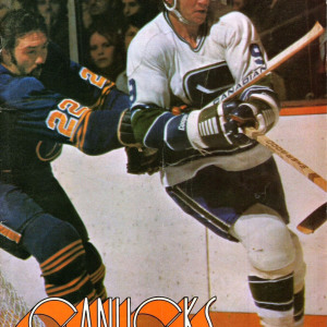 1975-76 Vancouver Canucks program
