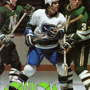1975-76 Vancouver Canucks program