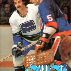 1975-76 Vancouver Canucks program