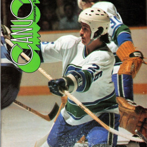 1975-76 Vancouver Canucks program