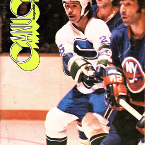 1975-76 Vancouver Canucks program