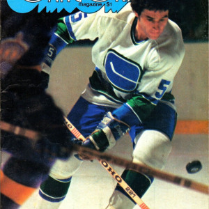 1975-76 Vancouver Canucks program