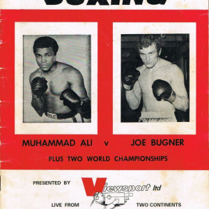 Boxing Program: Muhammad Ali vs. Joe Bugner (July 1, 1975)