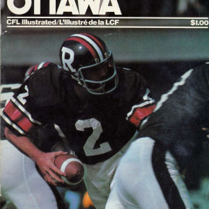 1976 CFL Illustrated Program