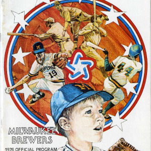 MLB Program: Milwaukee Brewers (1976)