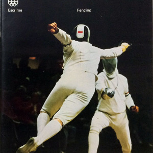 Olympic Games Program: Montreal 1976 (Fencing)