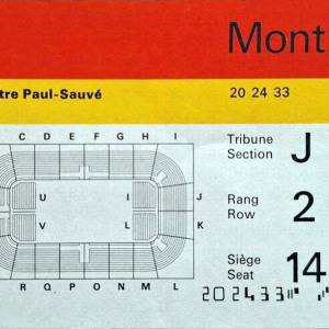 Olympic Games ticket: Montreal 1976 (Volleyball)