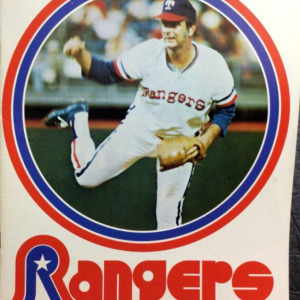 1976 Texas Rangers program