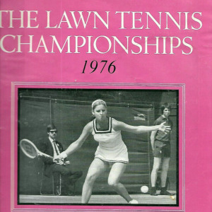 1976 Wimbledon Championships program