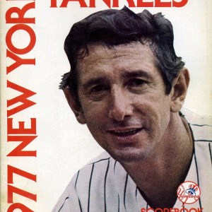 1977 New York Yankees program