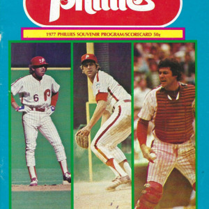1977 Philadelphia Phillies program