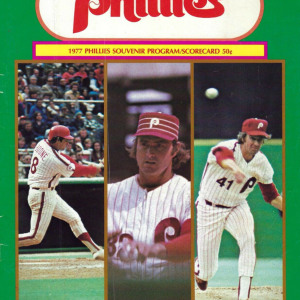 1977 Philadelphia Phillies program