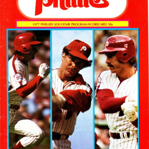 1977 Philadelphia Phillies program