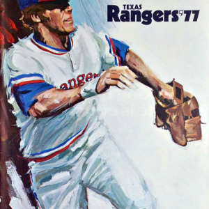 MLB Program: Texas Rangers (1977)