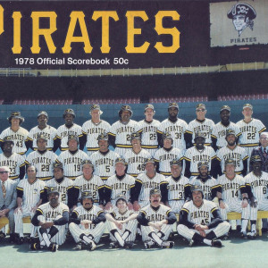 1978 Pittsburgh Pirates program