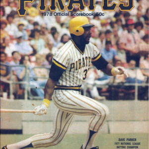 1978 Pittsburgh Pirates program