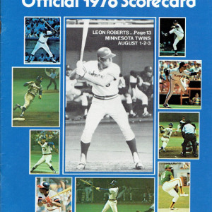 1978 Seattle Mariners program