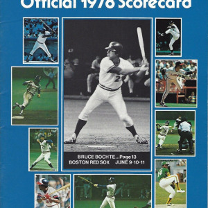 1978 Seattle Mariners program