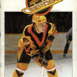 1979-80 Vancouver Canucks program