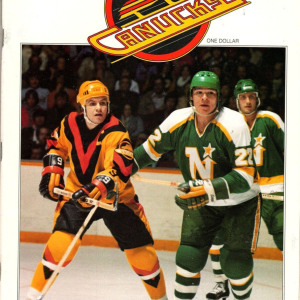 1979-80 Vancouver Canucks program