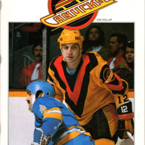 1979-80 Vancouver Canucks program