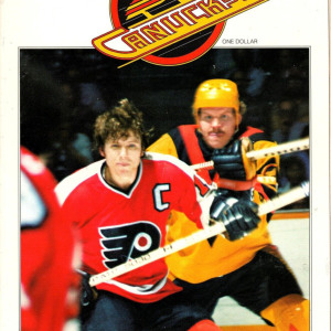 1979-80 Vancouver Canucks program