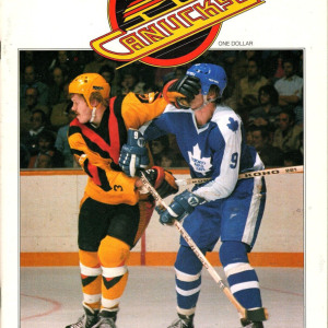 1979-80 Vancouver Canucks program