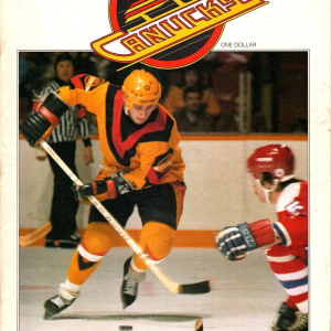 1979-80 Vancouver Canucks program