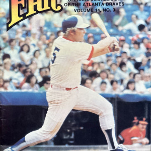 1979 Atlanta Braves program