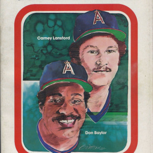 MLB Program: California Angels (1979)