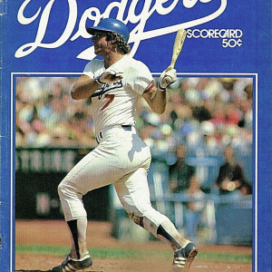 1979 Los Angeles Dodgers program